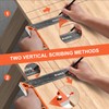 12” Woodworking Square Ruler - Preciva Right Angle Ruler Carpenter