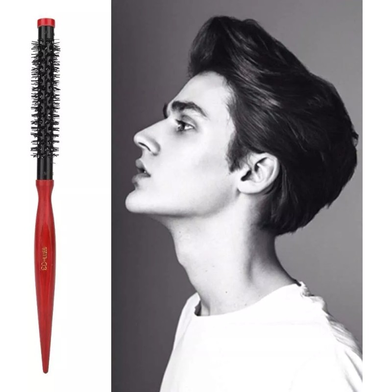 STYLOFILFEL Cepillo Redondo Pequeño Cabello Corto Volumen Antifrizz
