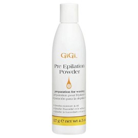 GiGi 제모용 GiGi 프리 에필레이션 왁스 파우더, 수분 흡수 4.5온스 [4 Fl Oz (Pack of 1)] GiGi Pre-Epilation Wax Powder for Hair Removal, Moisture Absorption 4.5 oz [4 Fl Oz (Pack of 1)]