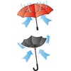 Coopers of Stortford Strongest Windproof Umbrella, Folding, 41CM/ 16IN Long