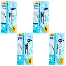 Sistema Antisarro y Suavizador de Agua para Tinaco y Cisterna 450 a 1,200 L | Pack 4 Piezas | 28 Meses de Protección | Elimina Sarro 85% | Filtro Magnético | TECHNOSAR