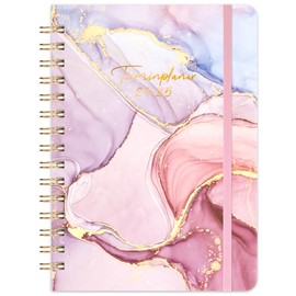 Calendar 2024-2025 - Diary 2024-2025, Weekly Planner 2024-2025, A5 Diary August 2024 - July 2025, 15.3 x 21.3 cm, Pink