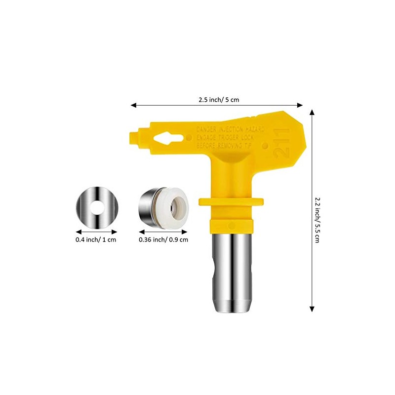 Reversible Airless Spray Tips for Airless Paint Sprayer (313)