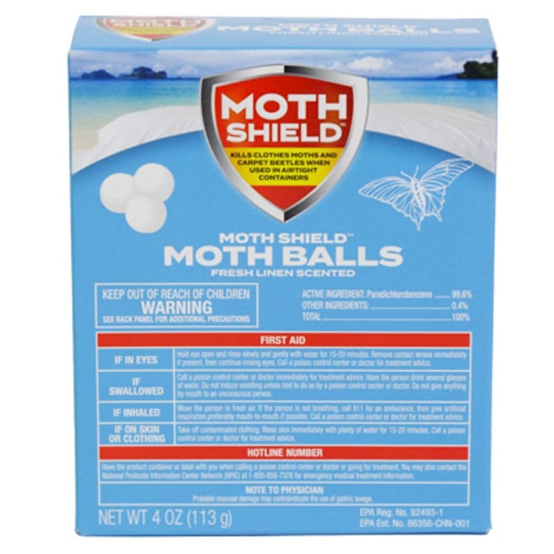 Moth Shield Moth Ball Traps for Clothes, Furniture, Carpet and
