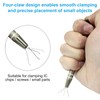 Cjueiom 3Pcs Piercing Ball Grabber Tool 4 Claw Grabber, Piercing