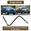 MuHize Front Brake Line Pipe - 47318-04110 4731804110 Left Brake