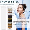 4 PACK Replacement Shower Head Filter Cartridge Compatible with Co
