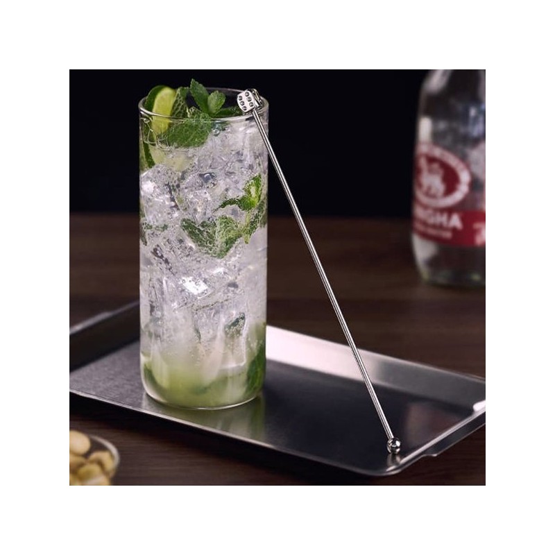 Wagensteiger Deismuddler Silver Highball Stick / 바겐슈타이거 다이스머들러 실버 하이볼