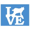 EZ-STIK Bobcat Love *H950* 6" Sticker Decal Kentucky Predator Call
