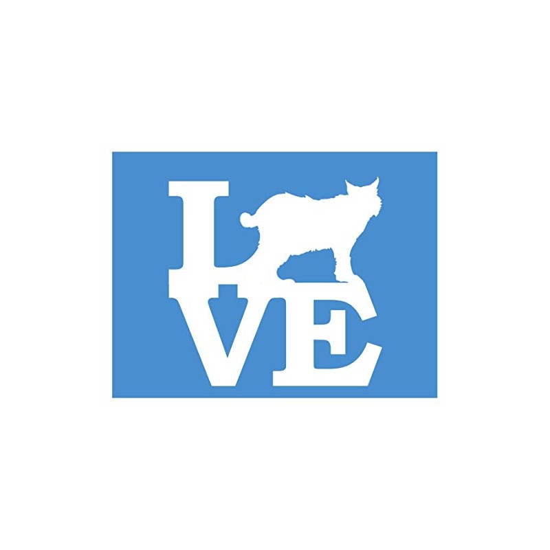 EZ-STIK Bobcat Love *H950* 6" Sticker Decal Kentucky Predator Call