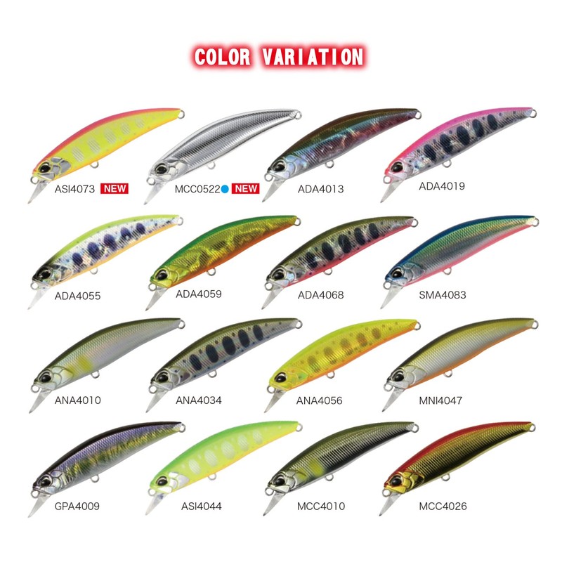 Duo ASI4073 Ryuki 60S Spearhead Pink Chart Yamame