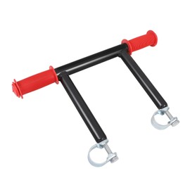 JECOMPRIS Handle for Motorhome Trolley Handle for Trolley Handle of a Trolley Pull Handle for Multi-Purpose Trolley Camping Accessories Pram Trolley Handles Replacement Handle for Trolley Rubber Red