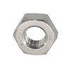 20 x Stainless Steel Hex Nuts M10 x 1, Fine