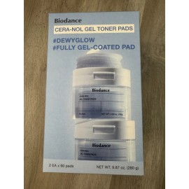 Biodance 2pk 60 = 120 BIODANCE Cera-Nol Gel Toner Pads Ceramide Hyaluronic Acid face mask