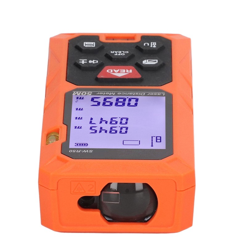 Handheld Laser Distance Meter High Accuracy Double Sensing Holes Digital