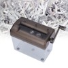 Manual Shredder, Portable Paper Shredder, Hand Crank, Mini Hand Shredder,