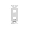 Jonard Tools K-M2/3 Single Gang Screw-in Dual Keystone Mount, 3
