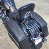 Mofun Chrome Luggage Rack Stealth Style Detachable Compatible with Harley