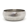 Carousel Home 15cm Stylish Silver Metal Kitchen Bowl | Round