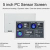 5in Computer Temp Monitor IPS USB Mini Screen PC Sensor