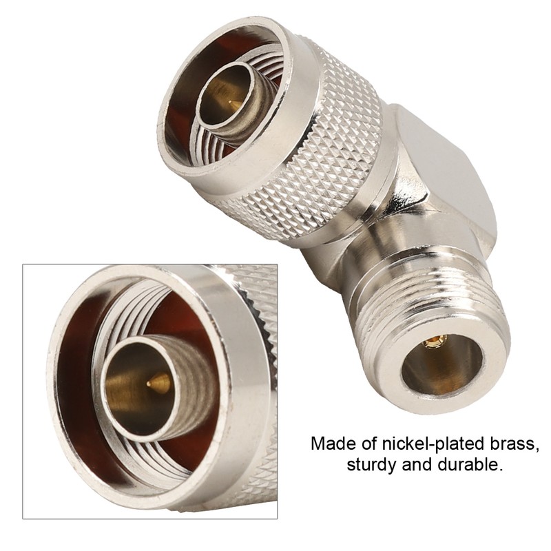 2PCS N Male to N Female Elbow Adapter RF Coaxial