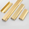 JNRFTY 10 Pack Cabinet Pulls Hidden Drawer Pulls Handle Aluminum