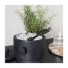 House Doctor Bl0812 Ice Tongs, Gunmetal, Length: 17 cm, Plastic