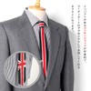 M.H.A.style 9089 Men's Necktie, Union Jack, Patterned Necktie, Casual, a.