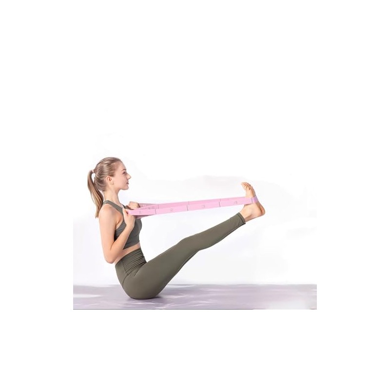 Yoga Stretching Strap，Yoga Stretch Gurt，für Fitness, Tanztraining, Gymnastik.（9）