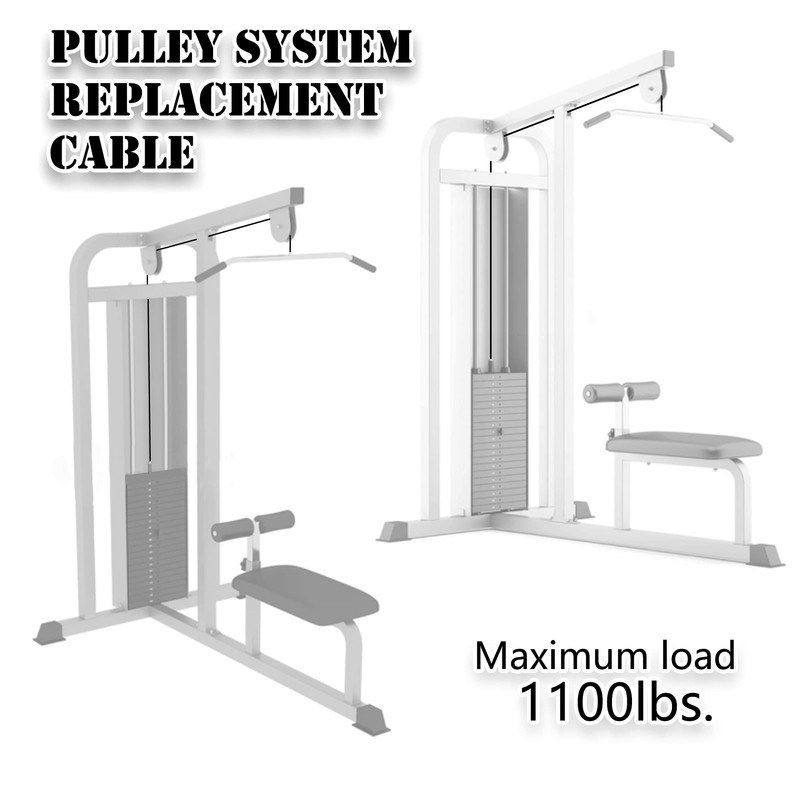 J Bryant Fitness Pulley Cable Gym Cable Replacement for Pulley