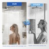 16 Inch Extra Large Square Stainless Steel Shower Head High