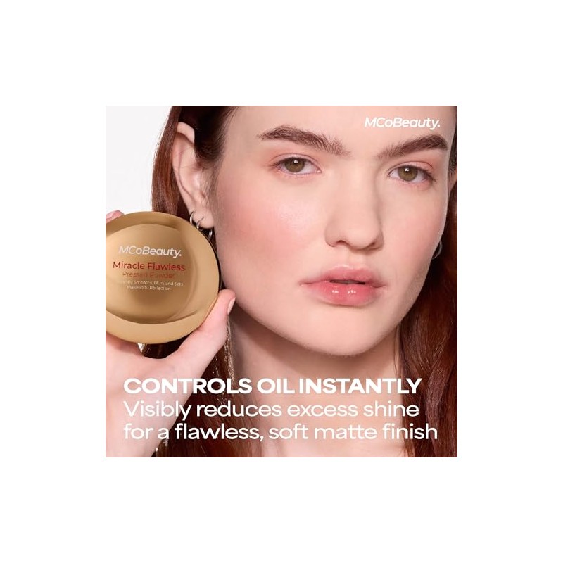 MCoBeauty Polvos Compactos Miracle Flawless - Tono 2 Natural Medio