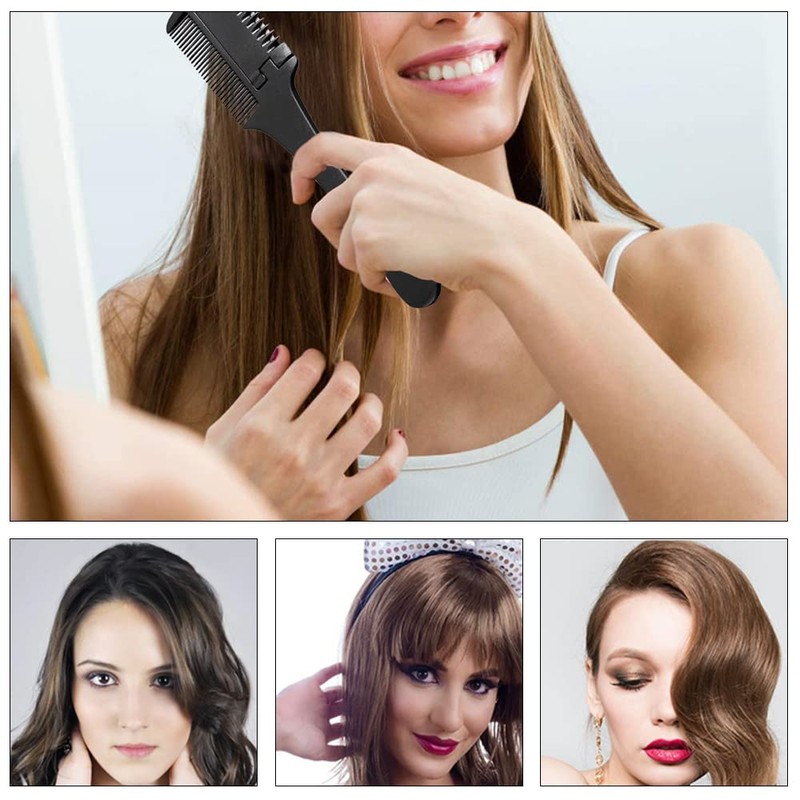 Set of 3 Combs Hair Cutter Comb Shaper Double Sided