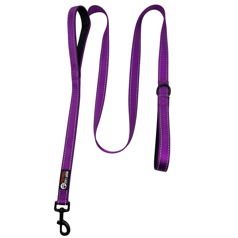 Primal Pet Gear Dog Leash 6ft Long,Traffic Padded Two Handle,Heavy