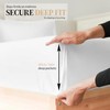 Brit Cotton Microfibre Fitted Sheet Super King 40cm/16inches Extra Deep