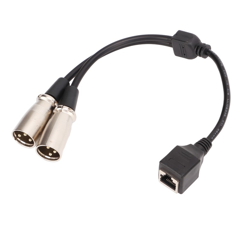 RJ45 to XLR Female Mic Converter Adapter Cord 20cm Microphone