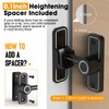 MeBantoo Sliding Barn Door Lock Hardware, 90 Degree Locks for