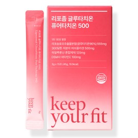 킵유어핏 리포좀 글루타치온 500mg 퓨어타치온, 42g, 1개 Keep Your Fit Liposome Glutathione 500mg Pure Tation, 42g, 1 piece
