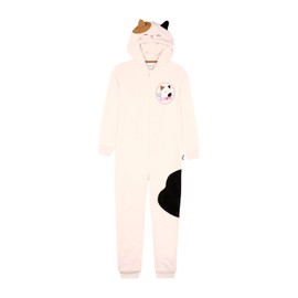 Squishmallows Girls Onesie, Cam and Wendy Fleece Sleepsuit, Ages 6 to 14 Years Old (UK, Age, 9 Years, 10 Years, Regular, CAM)