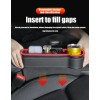 Unbranded Essential Flexible Sturdy Car Seat Gap Storage Box Dual