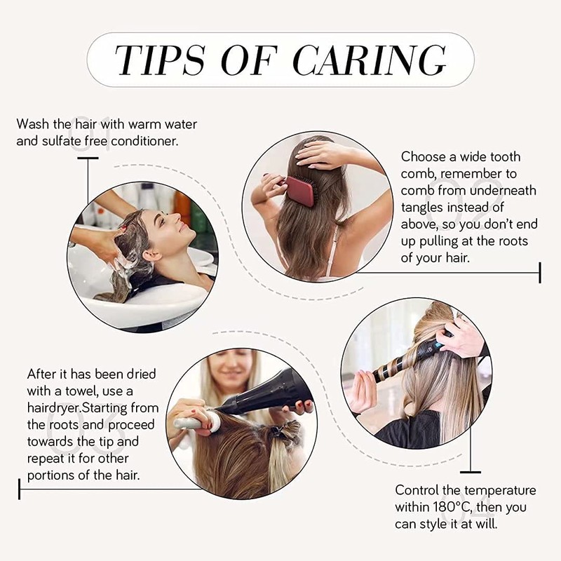 Moresoo Tape in Hair Extensions Human Hair Blonde Tape in