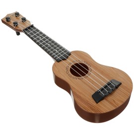 Mini Ukulele Girls Classic 1pc 38CM Ukulele Guitar Plastic 4 Strings Music Beginner Ukulele Guitar Rhyme Developmental Musical Instrument Educational Childrens Ukelele Boy