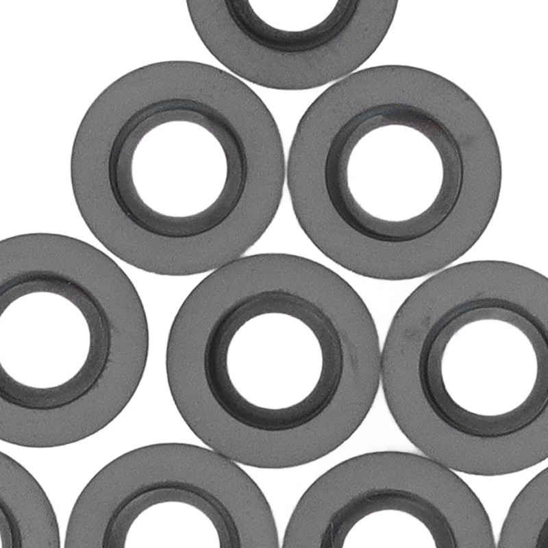 10PCS Black Coating Carbide Inserts Round CNC Turning Milling Inserts