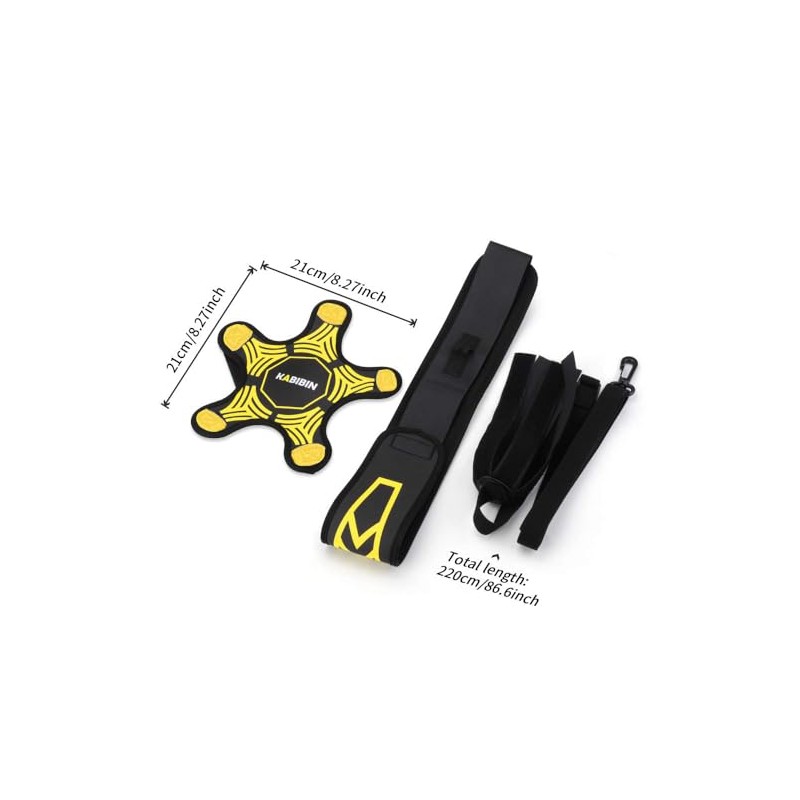 Solo Soccer Kick Trainer for Enhanced Practice Efficiency