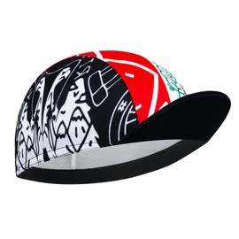 Corsehild Cycling Cap with Sun Visor, Lightweight Polyester Bike Hat for Men & Women, Breathable Under Helmet Design for Road Biking & Outdoor Sports