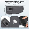 Infrared Red Light Therapy Wrist Brace, Right Left Hand Red