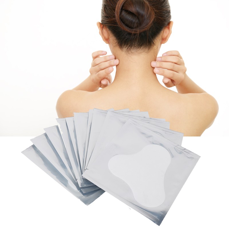10pcs Neck Wrinkle Pads Hydrogel Neck Back Wrinkle Patch Locks