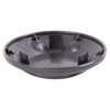 TRQ Front Fog Light Hole Cover Black Compatible with 2013-2016