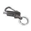 Match Bottle Opener Metal Keychain Multi Function Reusable Survival Lighter