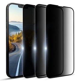 YOUULAR [3 Pack Privacy Screen Protector for vivo X Fold 2 Tempered Glass Film, Anti Spy Anti-Scratch Gloss Finish Scratch Resistant High Sensitivity, Black